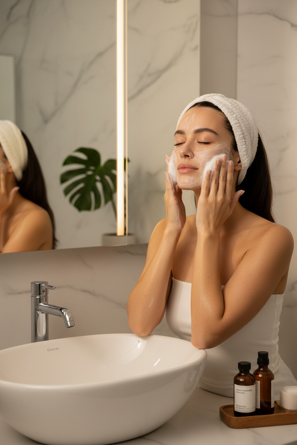 Facial cleanser/toner