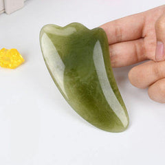 Handmade Natural Resin Gua Sha Massage Tool for Facial Therapy