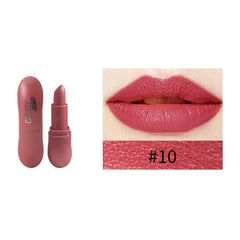 12 Color Matte Lipstick Set with Long Lasting Vibrant Shades