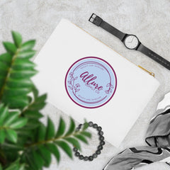 Allure Supply Co. Cosmetic Bag — Compact Makeup Pouch with Logo