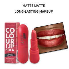 12 Color Matte Lipstick Set with Long Lasting Vibrant Shades