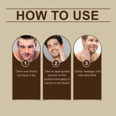 Leather Beard Care Wax Nourishes And Hydrates Hair Care Wax For Men