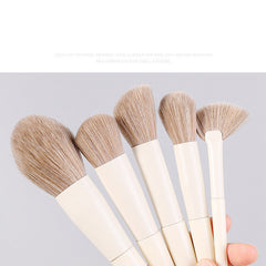 10 Piece Makeup Brush Set for Face and Eye Application