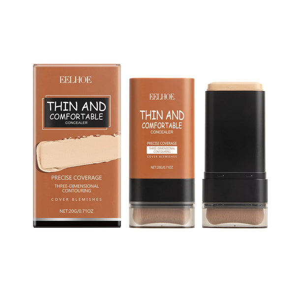 Lightweight Concealer Foundation Stick for Natural Smooth Flawless Coverage