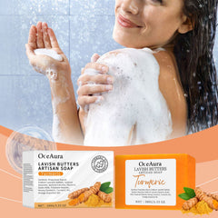 Turmeric Skin Care Soap for Cleansing Moisturizing and Smoothness
