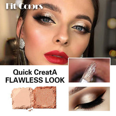 Fit Colors 12 Color Makeup Palette for Eyes Face Beauty