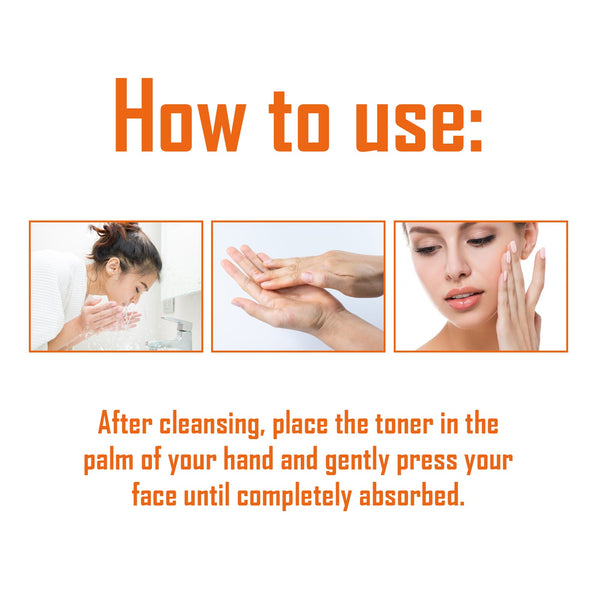 Turmeric Toner, Deep Hydrating Firming And Moisturizing Facial Skin Toner