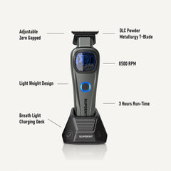SUPRENT StormGray Clipper Trimmer Combo HC586TX