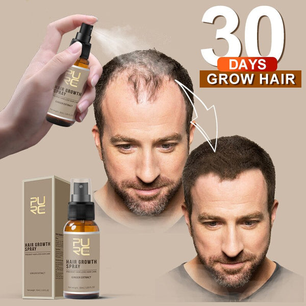 Ginger Hair Growth Spray for Strong Healthy Hair