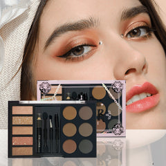 All in One Eyeshadow Eyebrow Powder and Cream Palette