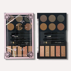 All in One Eyeshadow Eyebrow Powder and Cream Palette