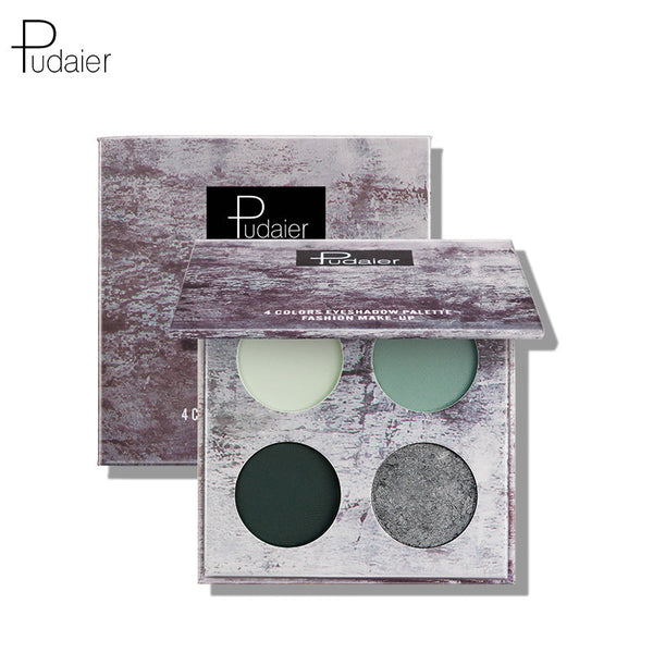 Four Color Eyeshadow Palette Matte Pearlescent Waterproof Makeup