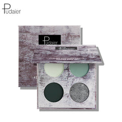 Four Color Eyeshadow Palette Matte Pearlescent Waterproof Makeup