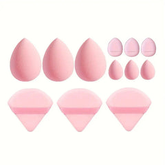 12 Piece Makeup Sponge Blender Set for Smooth Makeup Application