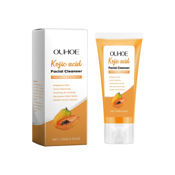 Papaya Facial Cleanser for Clean Balanced and Hydrated Skin
