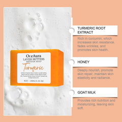 Turmeric Skin Care Soap for Cleansing Moisturizing and Smoothness