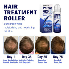 Hair Treatment Roller for Strong Thick Smooth and Healthy Hair