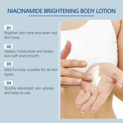 Niacinamide Body Lotion for Hydrated Smooth and Nourished Skin