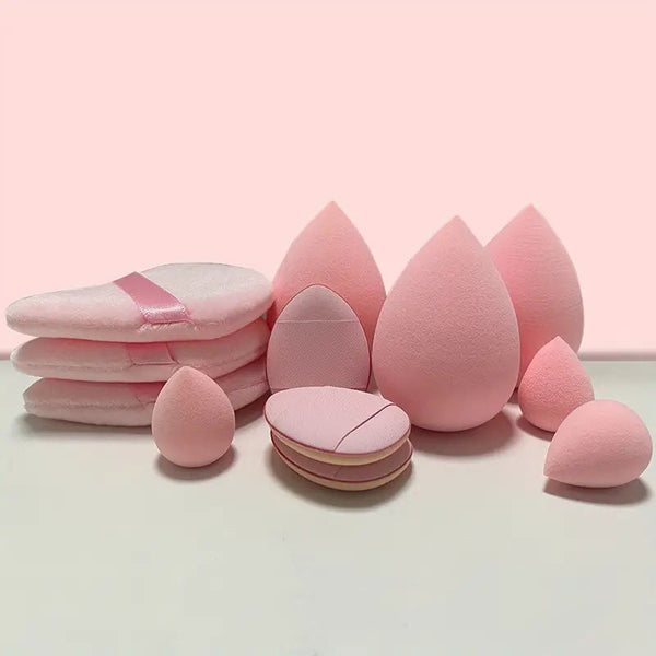 12 Piece Makeup Sponge Blender Set for Smooth Makeup Application