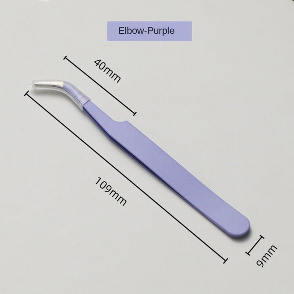Macaron Colored Precision Tweezers for Stickers Crafts and DIY