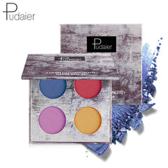 Four Color Eyeshadow Palette Matte Pearlescent Waterproof Makeup