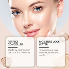 Lightweight Concealer Foundation Stick for Natural Smooth Flawless Coverage