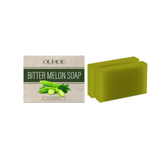 Bitter Gourd Herbal Bath Soap for Cleansing and Moisturizing