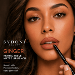 SYDONI RETRACTABLE MATTE LIP PENCIL with SHEA BUTTER 9 Rich, Smudge‑Resistant Shades