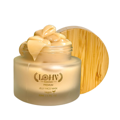 Premium Vegan Jelly Face Mask for Hydrated Radiant Smooth Skin