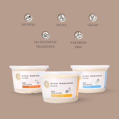 Raw Unrefined Shea Butter for Dry Skin & Hair