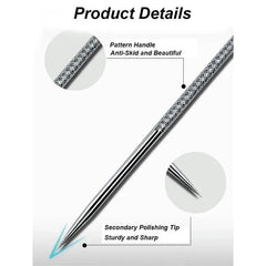 Acne Removal Tools Pimple Blackhead Remover Facial Pore Cleaner Stainless Steel with case - Skin Care tools