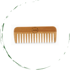 Bamboo Hair Comb 100 Percent Natural Wooden Detangler For Men Women Scalp Care