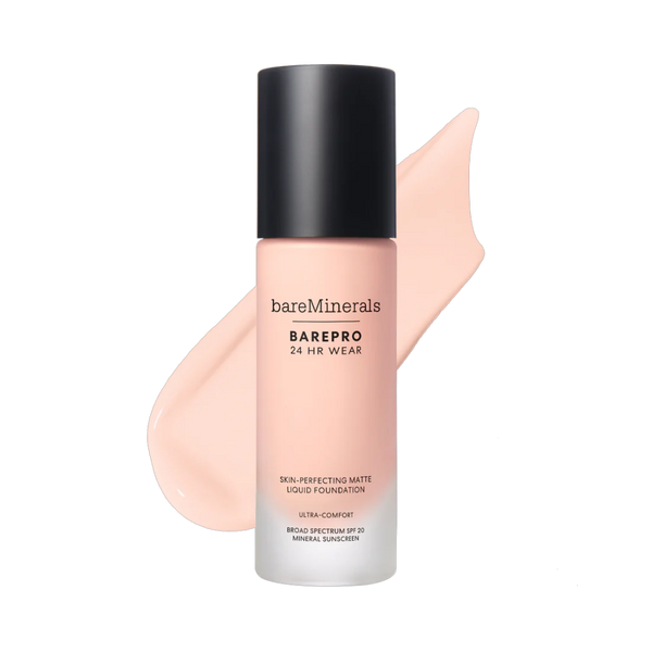 bareMinerals BarePro 24HR Wear Skin-Perfecting Matte Liquid Foundation Mineral SPF 20
