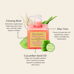 Gentle Hydrating Facial Cleanser – Aloe, Cucumber & Antioxidants (Nut-Free, Gluten-Free, Vegan)