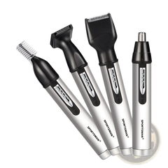 Nose Hair Trimmer 4 in 1 Electric Grooming Kit Usb